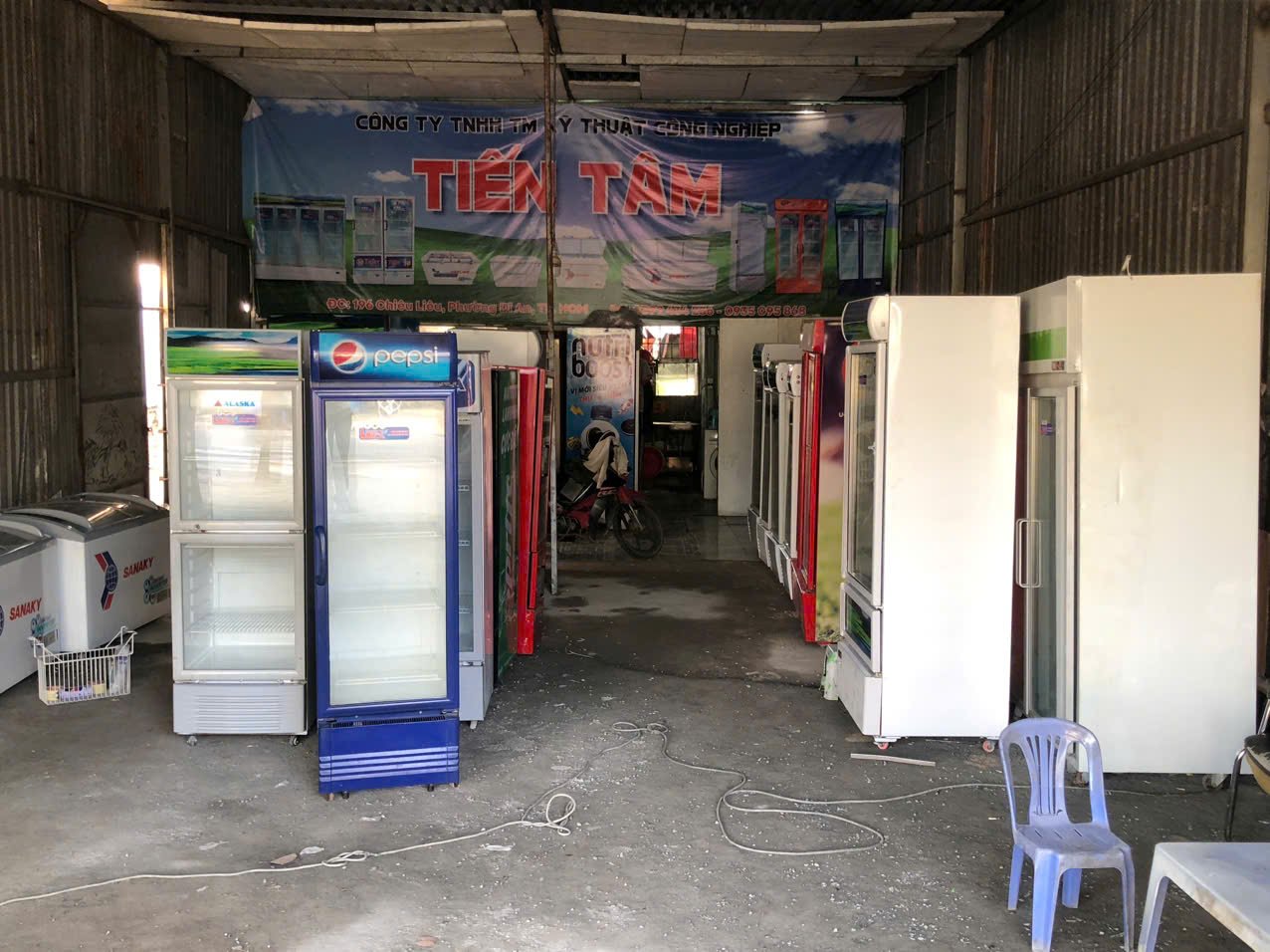 Tủ mát Sanaky thanh lý đã qua sử dụng