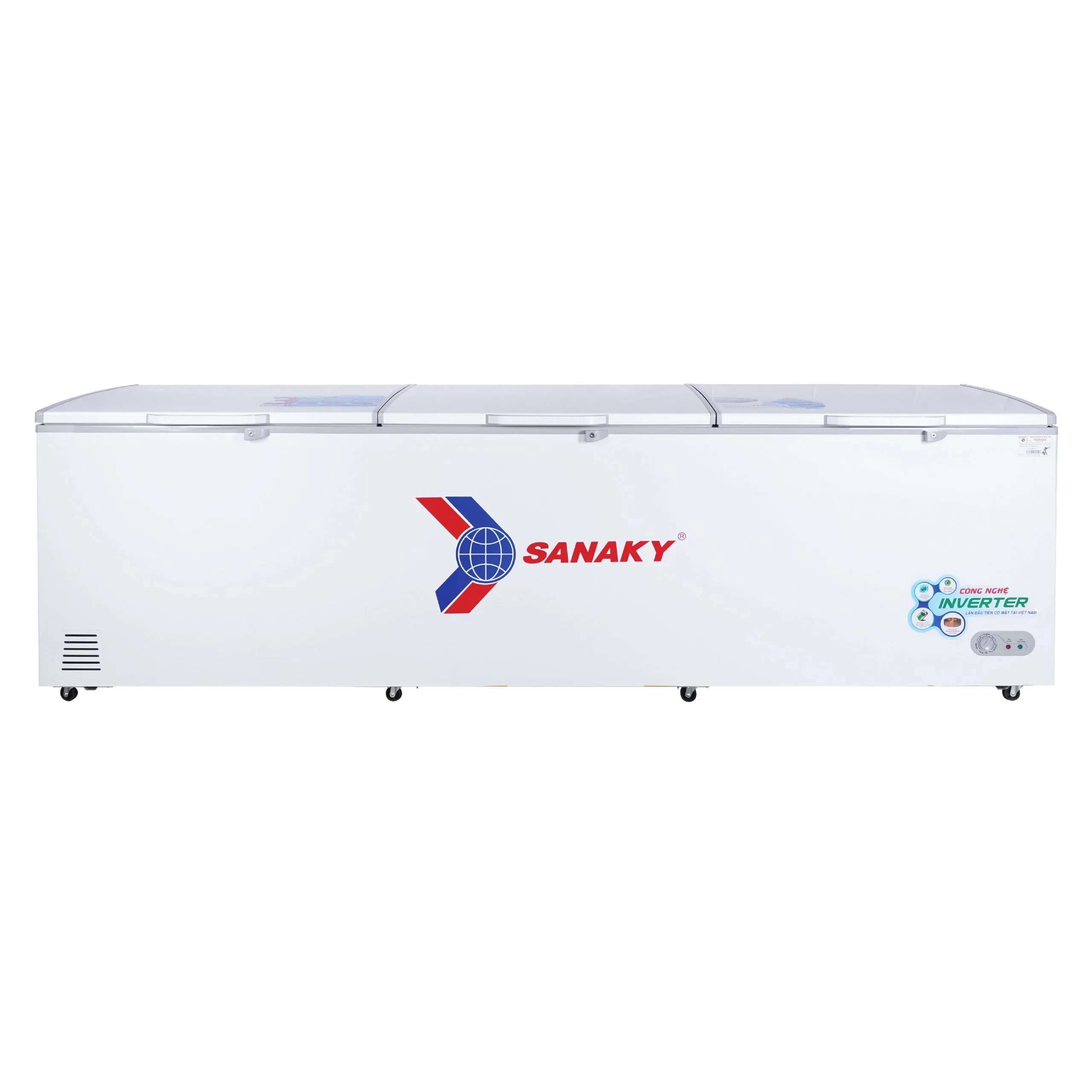 Tủ đông 1143,5 lít Sanaky Inverter VH-1399HY3 thiết kế nằm ngang