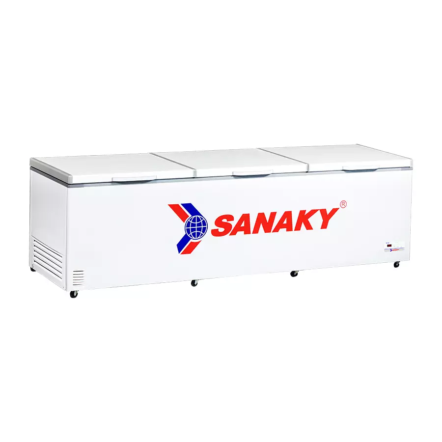 Tủ đông 1500 lít Sanaky VH-1799HY với thiết kế 3 cánh