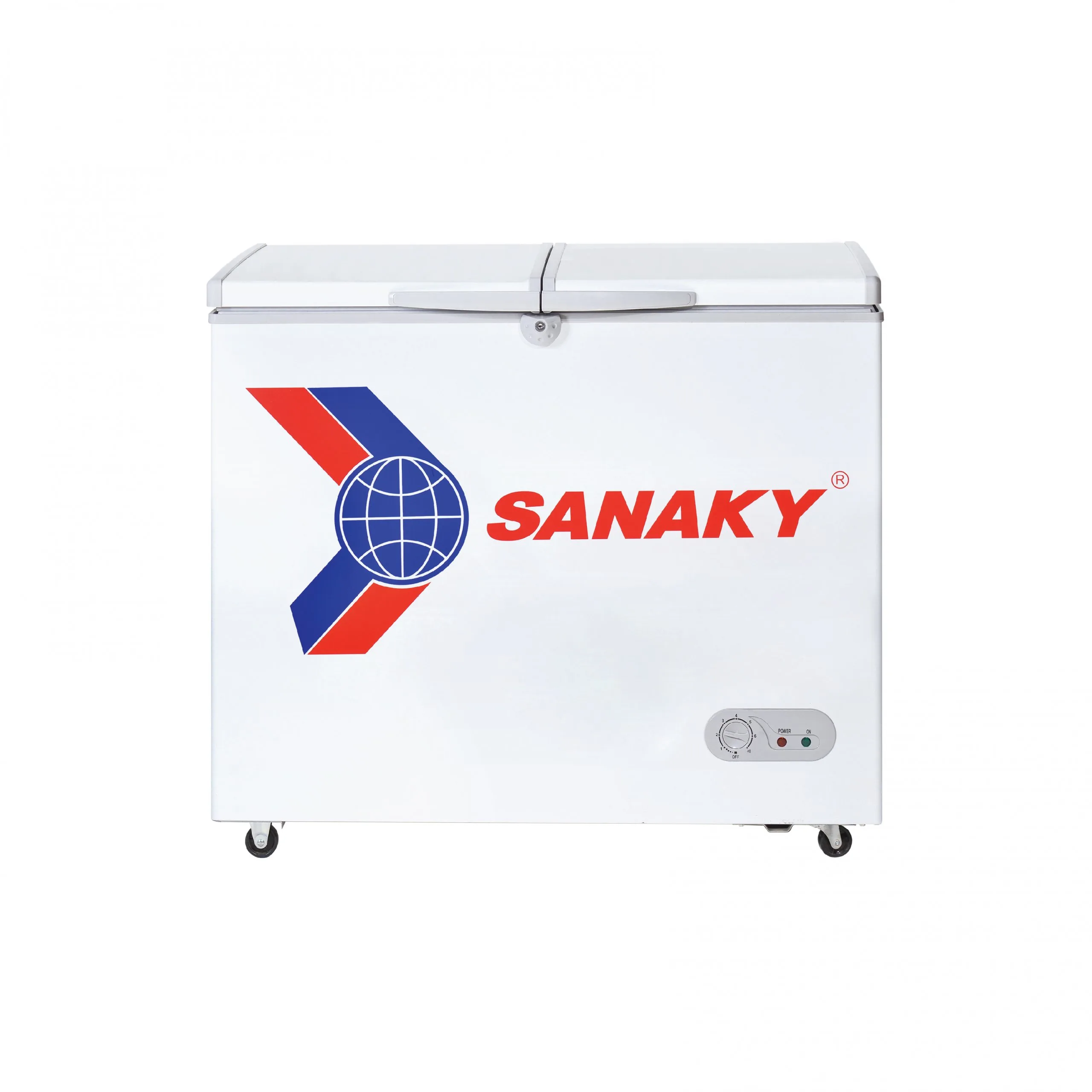 Tủ đông 175 lít Sanaky VH-225A2 màu trắng thiết kế nắp mở ngang