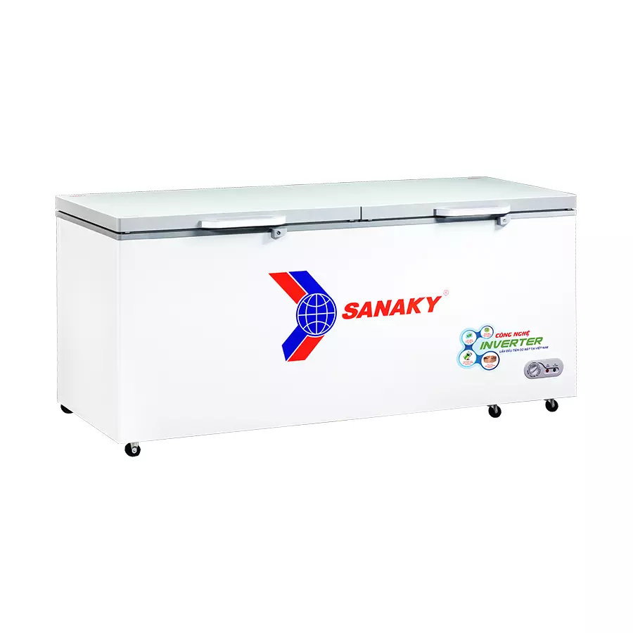 Tủ đông 761 lít Sanaky Inverter VH-8699HY4K màu trắng