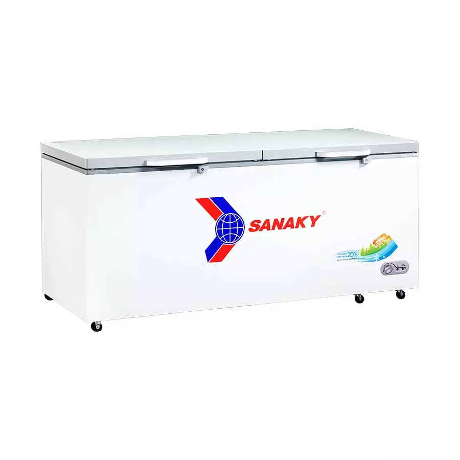 Tủ đông 761 lít Sanaky VH-8699HYK với thiết kế nắp mở phía trên