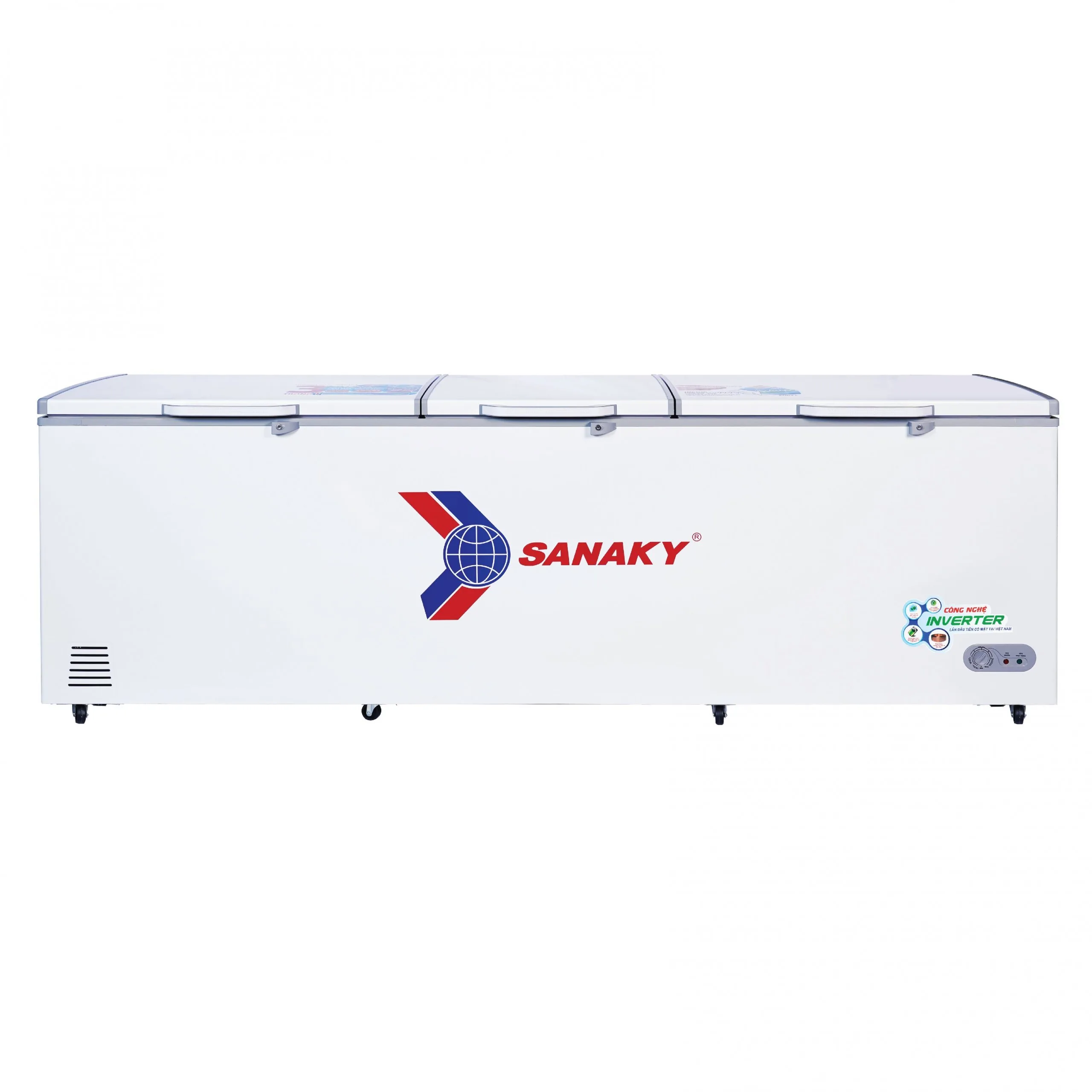 Tủ đông 900 lít Sanaky Inverter VH-1199HY3 thiết kế nằm ngang