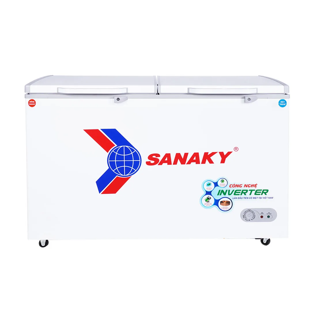 Tủ đông mát 365 lít Sanaky VH-5699W3 màu trắng