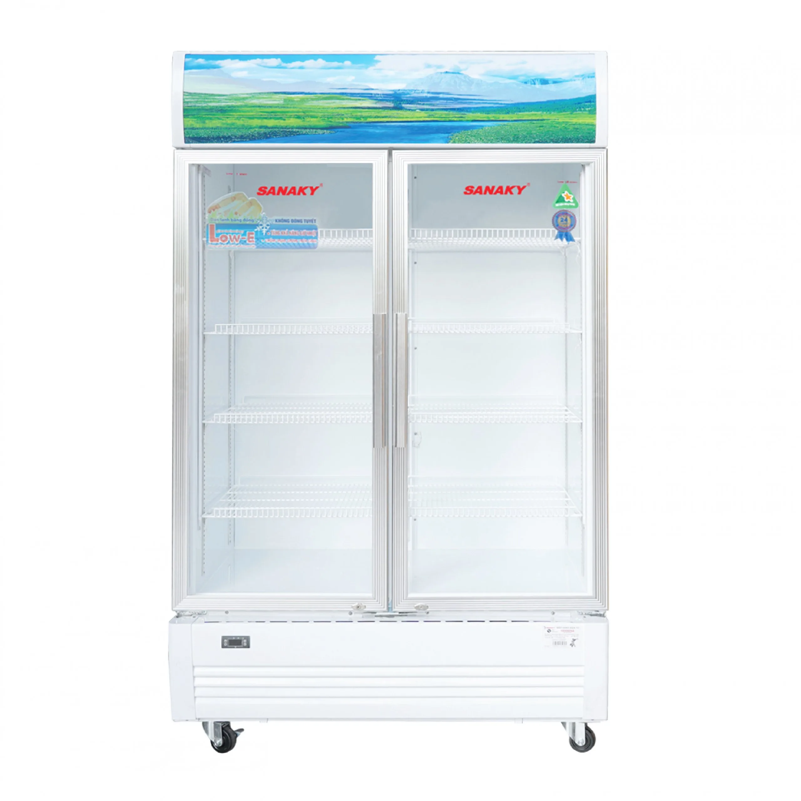 Tủ mát 1100 lít Sanaky VH-1209HP cửa kính 2 cánh