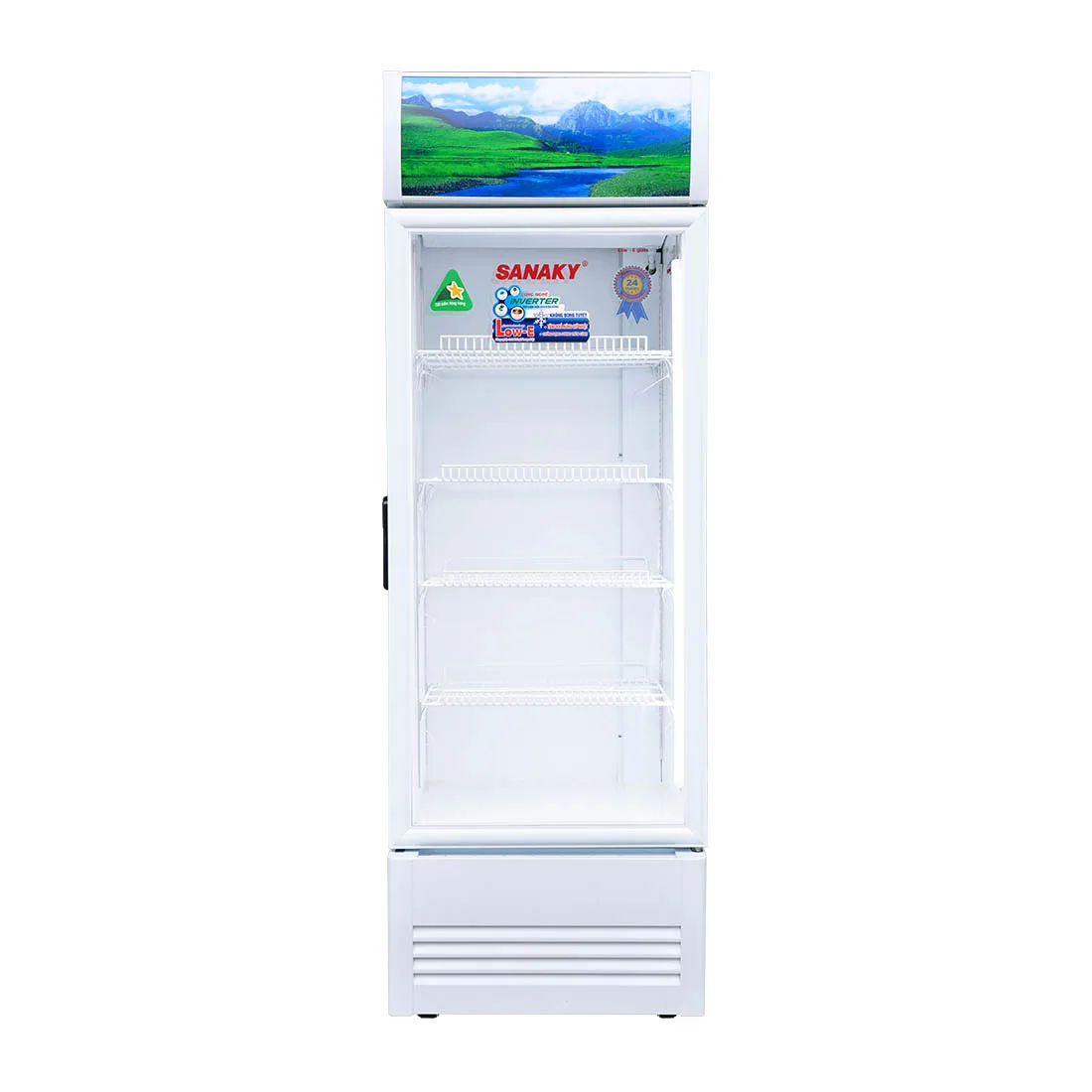 Tủ mát 300 lít Sanaky Inverter VH-3599K3 cửa kính trưng bày