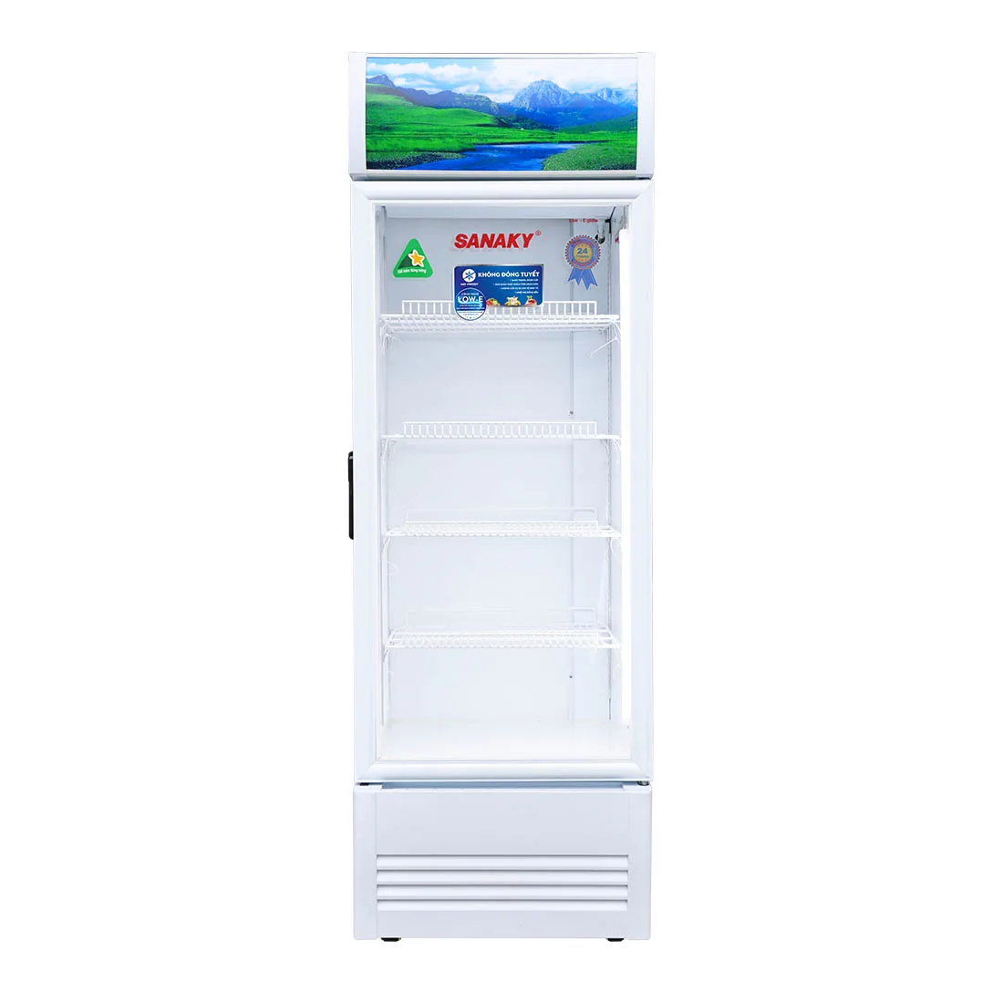 Tủ mát 300 lít Sanaky VH-3588K cửa kính trưng bày