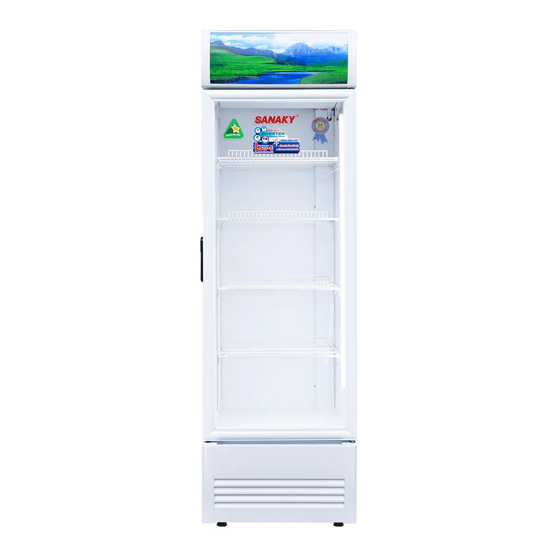 Tủ mát 400 lít Sanaky Inverter VH-4599K3 cửa kính trưng bày
